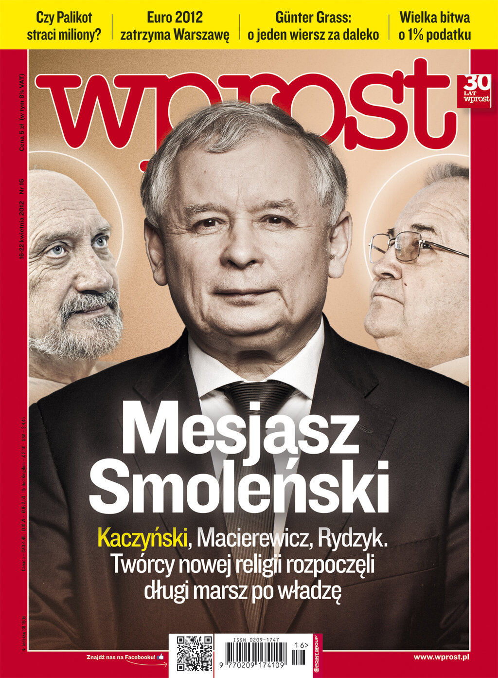WPROST NR 16/2012