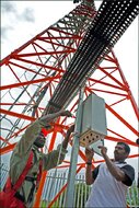 Instalacja stacji pogodowych w Afryce