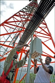 Instalacja stacji pogodowych w Afryce