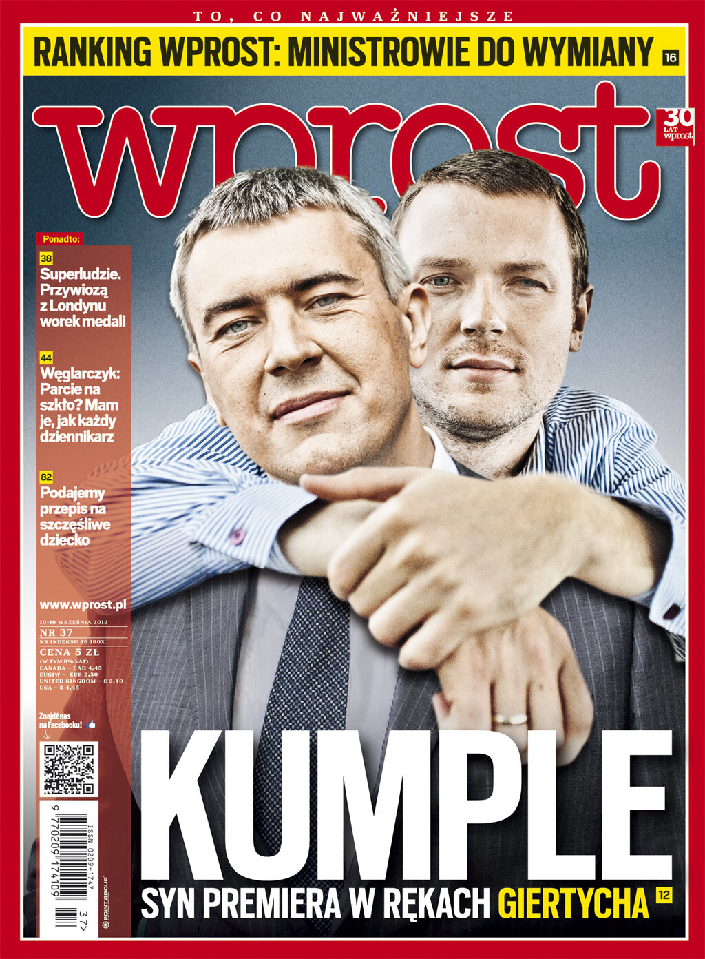 WPROST NR 37/2012