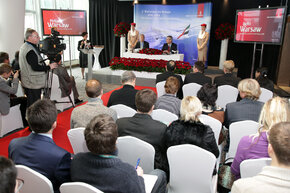 Konferencja prasowa Emirates