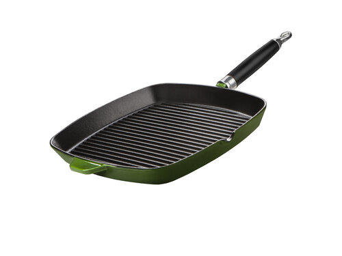 8934457_Bistro grill pan 27x27cm green shiny enamel.jpg