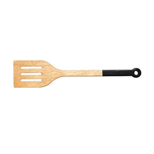 8934143_Kitchen wooden spatula with holes 30cm black.jpg