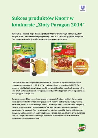 Złoty Paragon 2014 dla Knorr.pdf