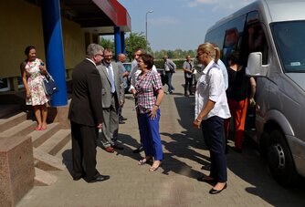 Prime Minister, Ewa Kopacz, with a visit to Kozienice