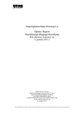 Opinia i raport niezaleznego rewidenta_Skonsolidowane Spr. Fin. Grupy Banku Pocztowego - 2011 r..pdf