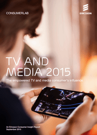raport Ericsson TV & Media 2015