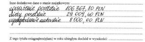 Oświadczenie majątkowe Premiera Donalda Tuska na koniec 2007 r.