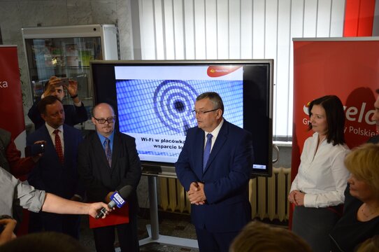 Darmowy internet_Minister infrastruktury i budownictwa Andrzej Adamczykj.JPG 