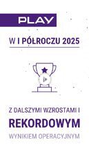 Wyniki polrocze 2025 PLAY 