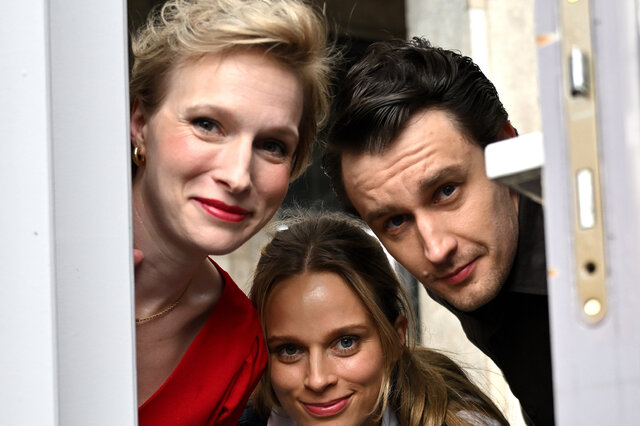 Weronika Nockowska, Adrian Brząkała, Grażyna Sobocińska, Hubert Woliński. Fot. Robert Jaworski