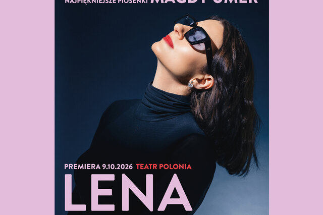 plakat kwadrat polonia tlo różowe