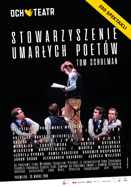Zdjęcie lub plakat: STOWARZYSZENIE UMARŁYCH POETÓW
