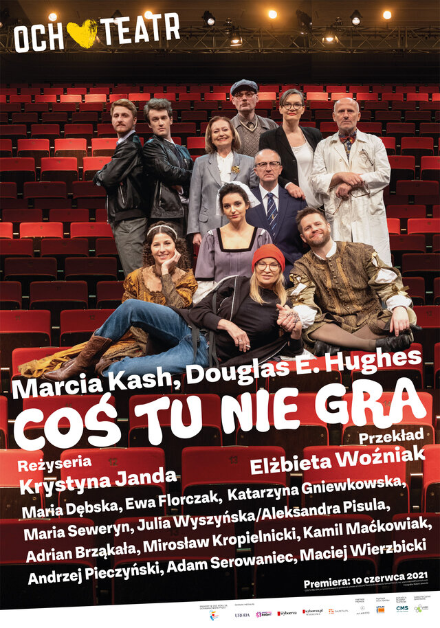 Plakat: COŚ TU NIE GRA