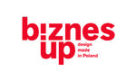 logo BiznesUp! design made in Poland