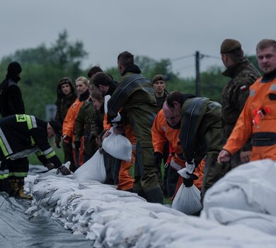 Alarm powodziowy Zawichost - 24.05.2019