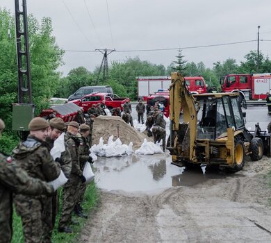 Alarm powodziowy Zawichost - 24.05.2019