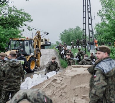 Alarm powodziowy Zawichost - 24.05.2019