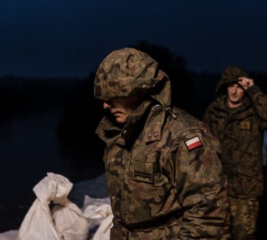 Alarm powodziowy Zawichost - 24.05.2019