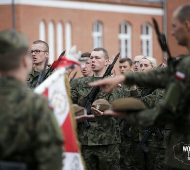 Przysięga wojskowa 7PBOT m. Malbork - 13.07.2019