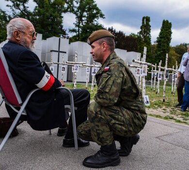 Wymiana tabliczek, Łączka - 23.07.2019