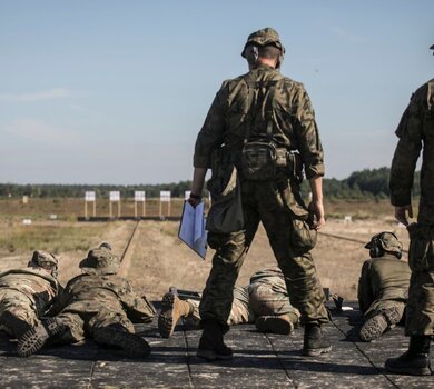 Amerykańscy gwardziści u podkarpackich terytorialsów 3PBOT - 12.09.2019