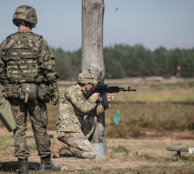 Amerykańscy gwardziści u podkarpackich terytorialsów 3PBOT - 12.09.2019