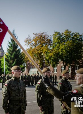 Przysięga w Lesznie 12 Wielkopolskiej Brygady OT - 12.10.2019