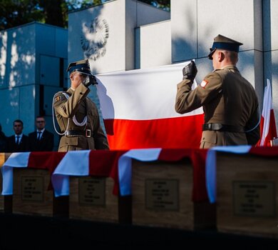 Pochówek niezłomnych na Powązkach - 22.09.2019