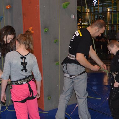 Climbing classes for children