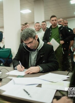 Wcielenie w Zgierzu 9 Łódzkiej Brygady OT - 15.11.2019