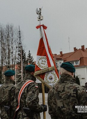 4 Warmińsko - Mazurska Brygada podczas przysięgi w Giżycku - 1.12.2019