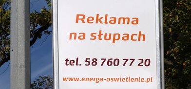 Reklama na slupach