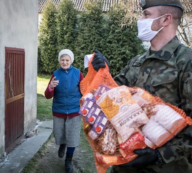 Wsparcie potrzebujących w ramach operacji #OdpornaWiosna, 2 Lubelska Brygada OT