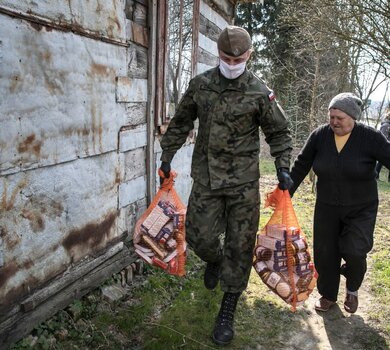 Wsparcie potrzebujących w ramach operacji #OdpornaWiosna, 2 Lubelska Brygada OT