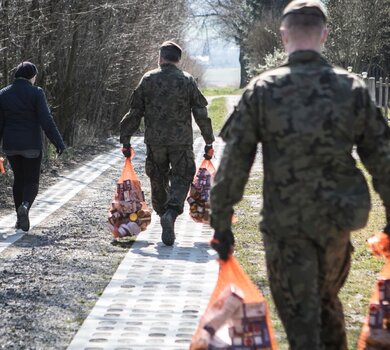 Wsparcie potrzebujących w ramach operacji #OdpornaWiosna, 2 Lubelska Brygada OT