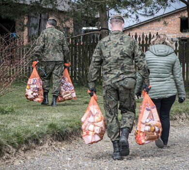 Wsparcie potrzebujących w ramach operacji #OdpornaWiosna, 2 Lubelska Brygada OT