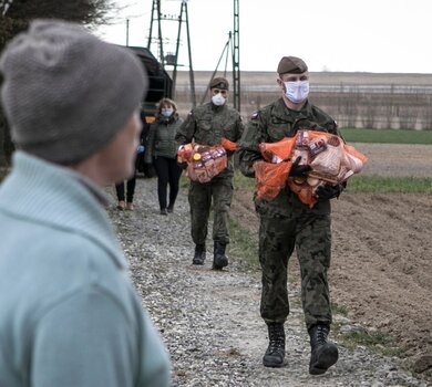 Wsparcie potrzebujących w ramach operacji #OdpornaWiosna, 2 Lubelska Brygada OT