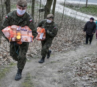 Wsparcie potrzebujących w ramach operacji #OdpornaWiosna, 2 Lubelska Brygada OT