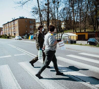 Współpraca z harcerzami w ramach #OdpornaWiosna, 13 Ślaska Brygada OT