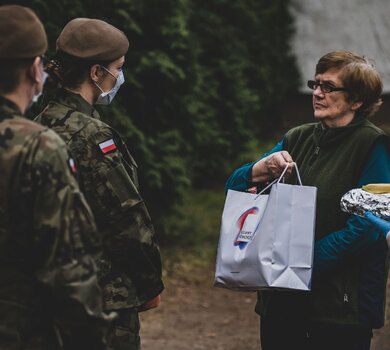 Wsparcie potrzebujących w ramach #OdpornaWiosna, 8 Kujawsko-Pomorska Brygada OT