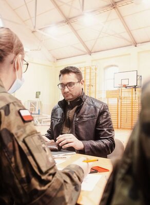 Powołanie nowych ochotników w szeregi 12 Wielkopolskiej Brygady OT