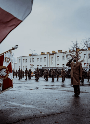 Białystok. Przysięga żołnierzy 1 Podlaskiej Brygady OT.