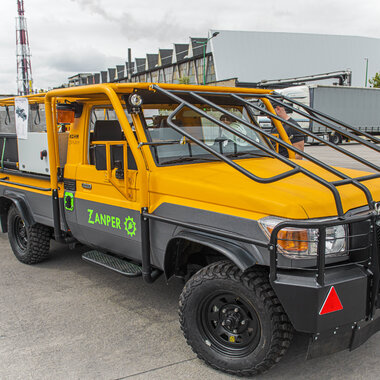 camión de transporte con accionamiento eléctrico ZANPER