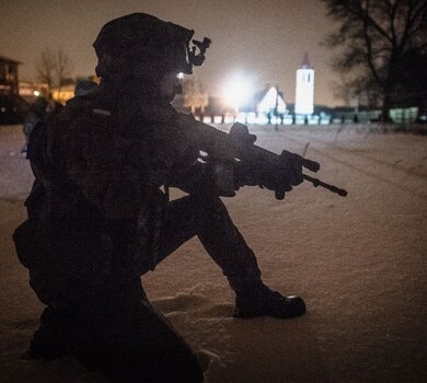 Działania nocne terytorialsów w okolicy Mielca