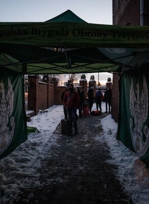 Powołanie ochotników do 12. Wielkopolskiej Brygady OT