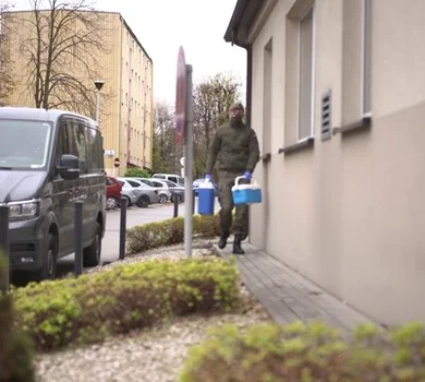 Transport probek Rzeszow media