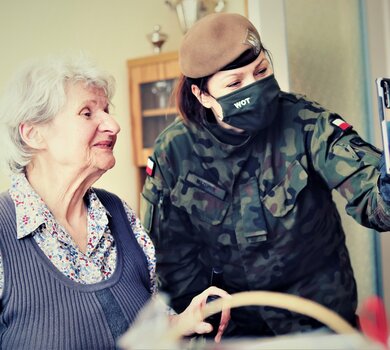 Wsparcie kombatantów w okresie przedświątecznym