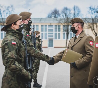 Promocja na pierwszy stopień podoficerski (24.04.2021)