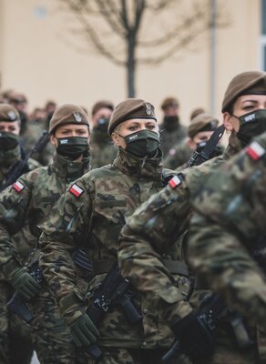 Przysięga w 4 Warmińsko-Mazurskiej Brygadzie OT (24.04.2021)